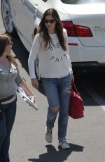 JESSICA BIEL on the Set of New Girl in Los Angeles