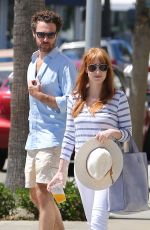 JESSICA CHASTAIN OOut and About in Beverly Hills