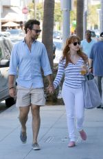 JESSICA CHASTAIN OOut and About in Beverly Hills