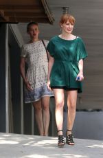 JESSICA CHASTAIN Out and About in Los Angeles