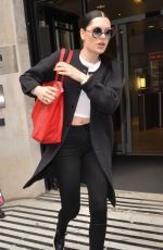 JESSIE J Arrives at BBC Radio Studios in London