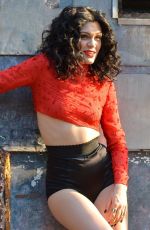 JESSIE J at a Photoshoot in New York