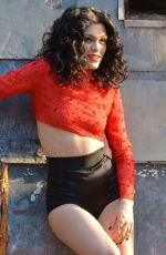 JESSIE J at a Photoshoot in New York