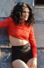 JESSIE J at a Photoshoot in New York