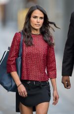 JORDANA BREWSTER Arrives at Jimmy Kimmel Live! in Hollywood
