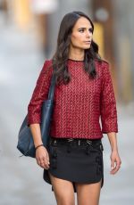 JORDANA BREWSTER Arrives at Jimmy Kimmel Live! in Hollywood