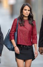 JORDANA BREWSTER Arrives at Jimmy Kimmel Live! in Hollywood