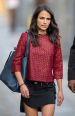 JORDANA BREWSTER Arrives at Jimmy Kimmel Live! in Hollywood