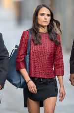 JORDANA BREWSTER Arrives at Jimmy Kimmel Live! in Hollywood