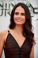 JORDANA BREWSTER at Teenage Mutant Ninja Turtles Premiere in Westwood