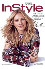 JULIA ROBERTS in Instyle Magazine, September 2014 Issue