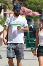 KALEY CUOCO and Ryan Sweeting Out for Lunch in Los Angeles