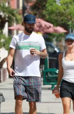 KALEY CUOCO and Ryan Sweeting Out for Lunch in Los Angeles