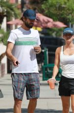 KALEY CUOCO and Ryan Sweeting Out for Lunch in Los Angeles