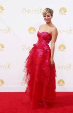 KALEY CUOCO at 2014 Emmy Awards