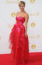 KALEY CUOCO at 2014 Emmy Awards
