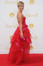 KALEY CUOCO at 2014 Emmy Awards