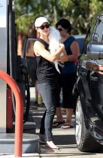 KALEY CUOCO at a Gas Station in Los Angeles 0508