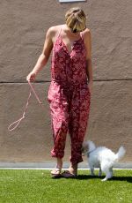KALEY CUOCO Leaves a Vet in Los Angeles