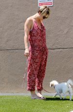 KALEY CUOCO Leaves a Vet in Los Angeles
