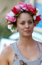 KALEY CUOCO Leaves a Yoga Class in Los Angeles