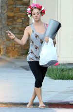 KALEY CUOCO Leaves a Yoga Class in Los Angeles