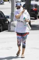 KALEY CUOCO Leaves a Yoga Class in Sherman Oaks