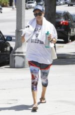 KALEY CUOCO Leaves a Yoga Class in Sherman Oaks