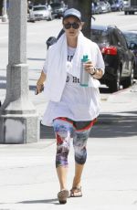 KALEY CUOCO Leaves a Yoga Class in Sherman Oaks