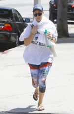 KALEY CUOCO Leaves a Yoga Class in Sherman Oaks