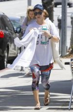 KALEY CUOCO Leaves a Yoga Class in Sherman Oaks