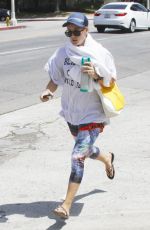 KALEY CUOCO Leaves a Yoga Class in Sherman Oaks