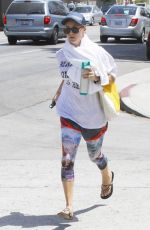 KALEY CUOCO Leaves a Yoga Class in Sherman Oaks