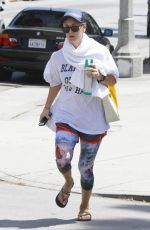 KALEY CUOCO Leaves a Yoga Class in Sherman Oaks