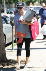 KALEY CUOCO Leaves Yoga  Class in Los Angeles