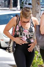 kaley cuoco - leaving yoga class in sherman oaks 8/11/14 mq