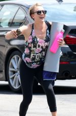 kaley cuoco - leaving yoga class in sherman oaks 8/11/14 mq