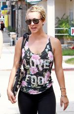 kaley cuoco - leaving yoga class in sherman oaks 8/11/14 mq