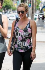 kaley cuoco - leaving yoga class in sherman oaks 8/11/14 mq