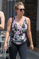 kaley cuoco - leaving yoga class in sherman oaks 8/11/14 mq