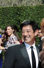 KARI BYRON at 2014 Creative Arts Emmy Awards in Los Angeles