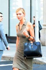 KARLIE KLOSS Out Shopping in New York