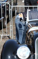 KATARINA WITT at Hamburg-Berlin Klassik Rally