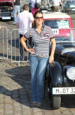 KATARINA WITT at Hamburg-Berlin Klassik Rally