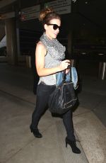 KATE BECKINSALE at LAX Airport in Los Angeles 1308