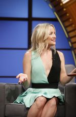 KATE HUDSON at Late Night with Seth Meyers in New York