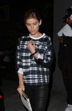 KATE MARA Leaves Crossroads Restaurant in West Hollywood 0608
