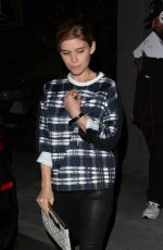 KATE MARA Leaves Crossroads Restaurant in West Hollywood 0608