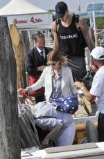 KATE MARA Out and About in Venice