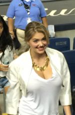 KATE UPTON at Yankees vs. Tigers Game in New York